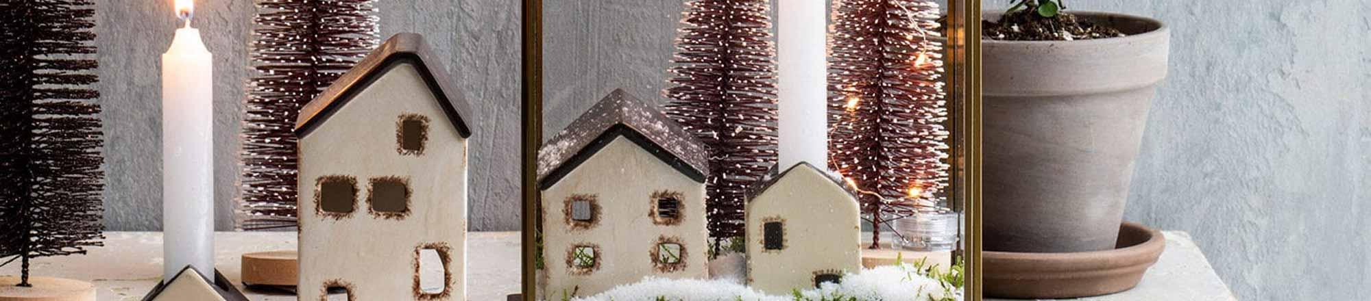 DIY:  Gestalte einfach dein eigenes kleines Weihnachtsdorf