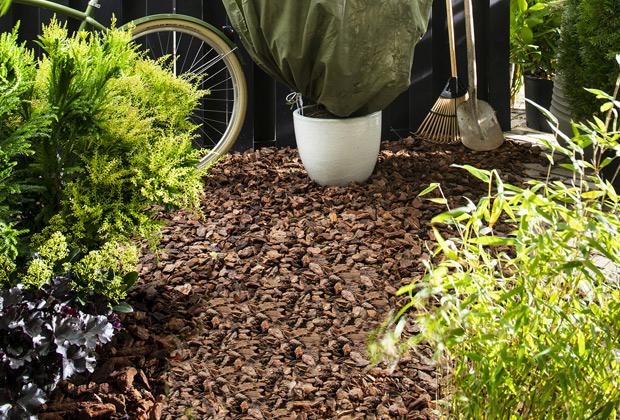 Natürliche Bodenbedeckung im Garten: Rindenmulch, Hackschnitzel oder Kakaoschalen?