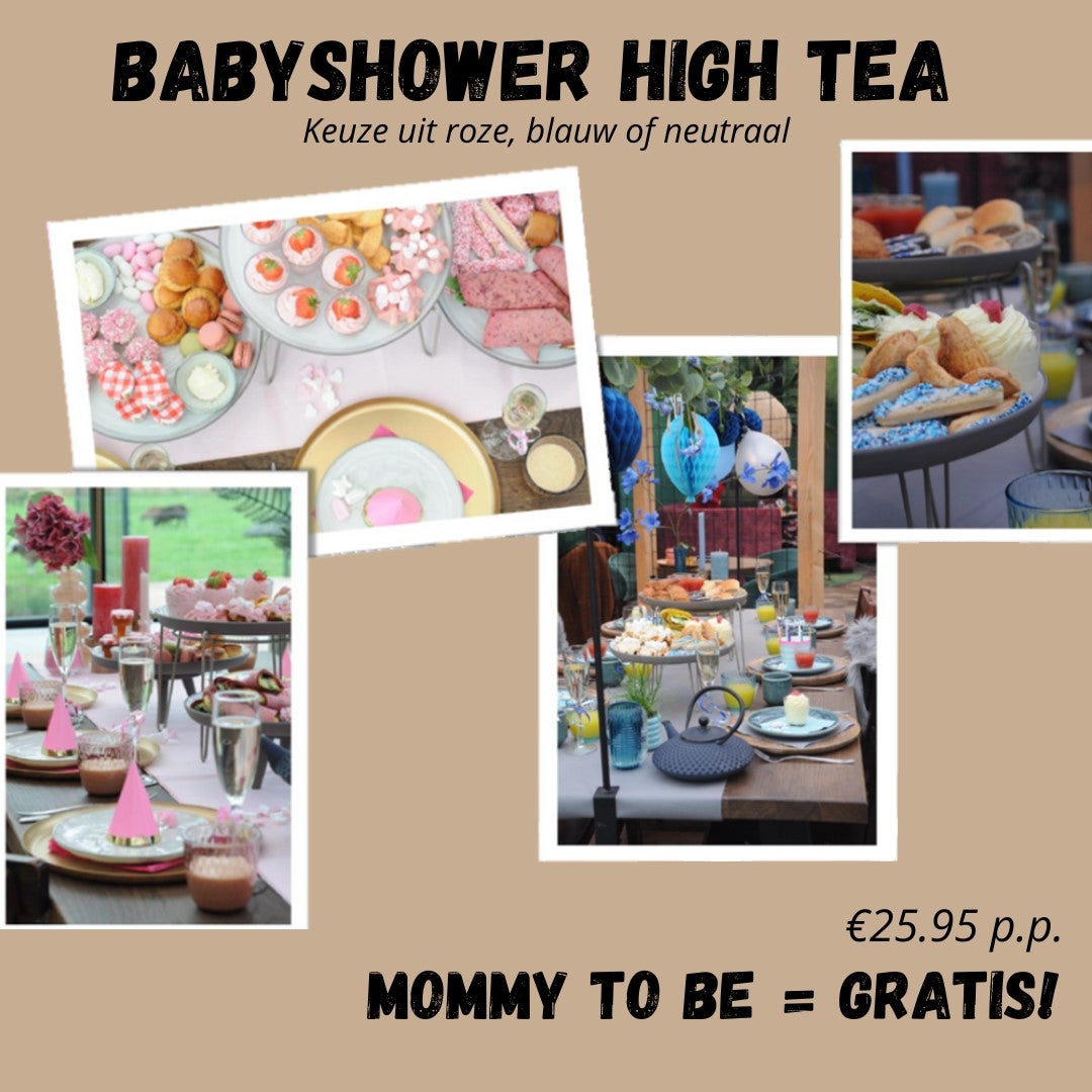 Babyshower high tea