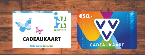 CADEAUKAARTEN/BONNEN