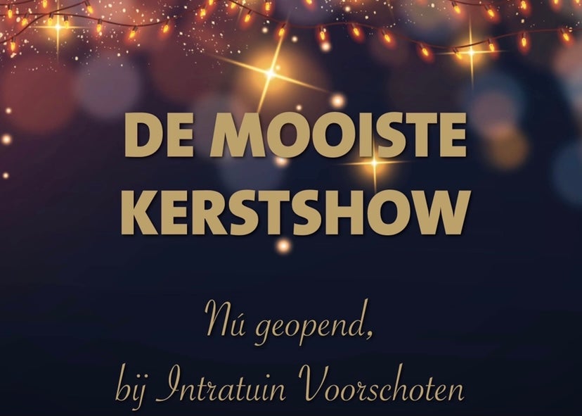 Kerstshow 2021 geopend!