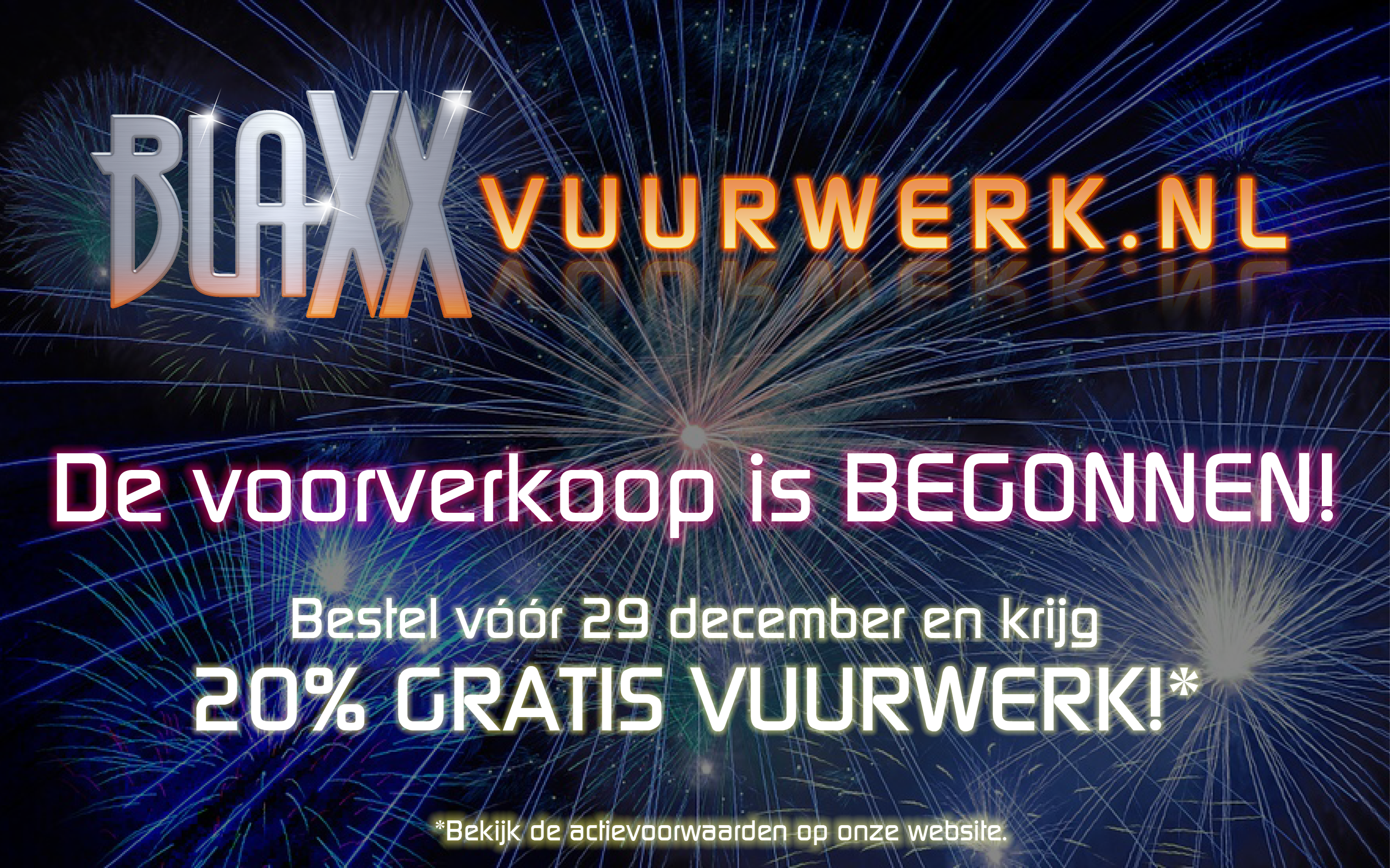 Het mooiste vuurwerk van de Bollenstreek!