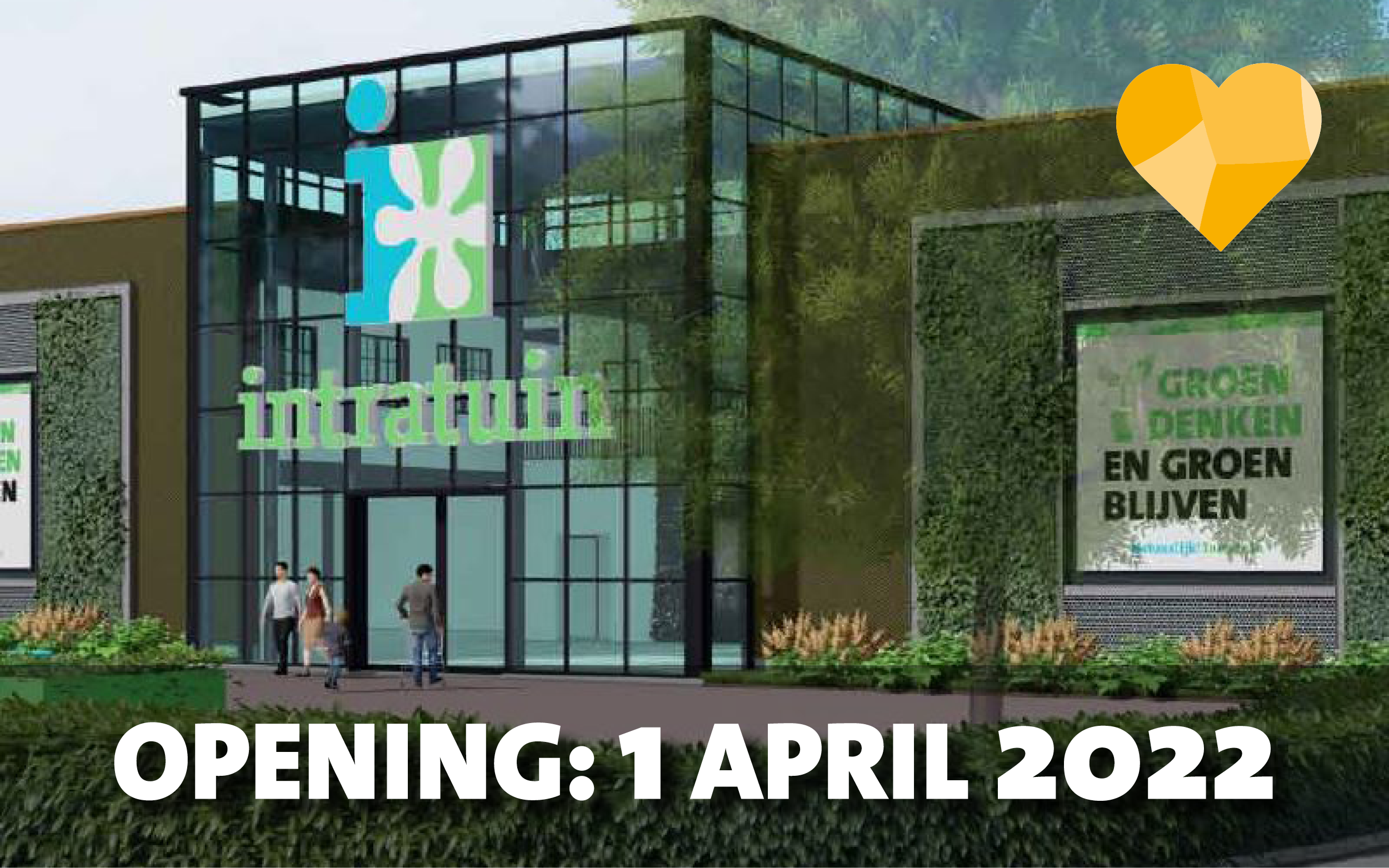 Intratuin Lisse opent op 1 april!