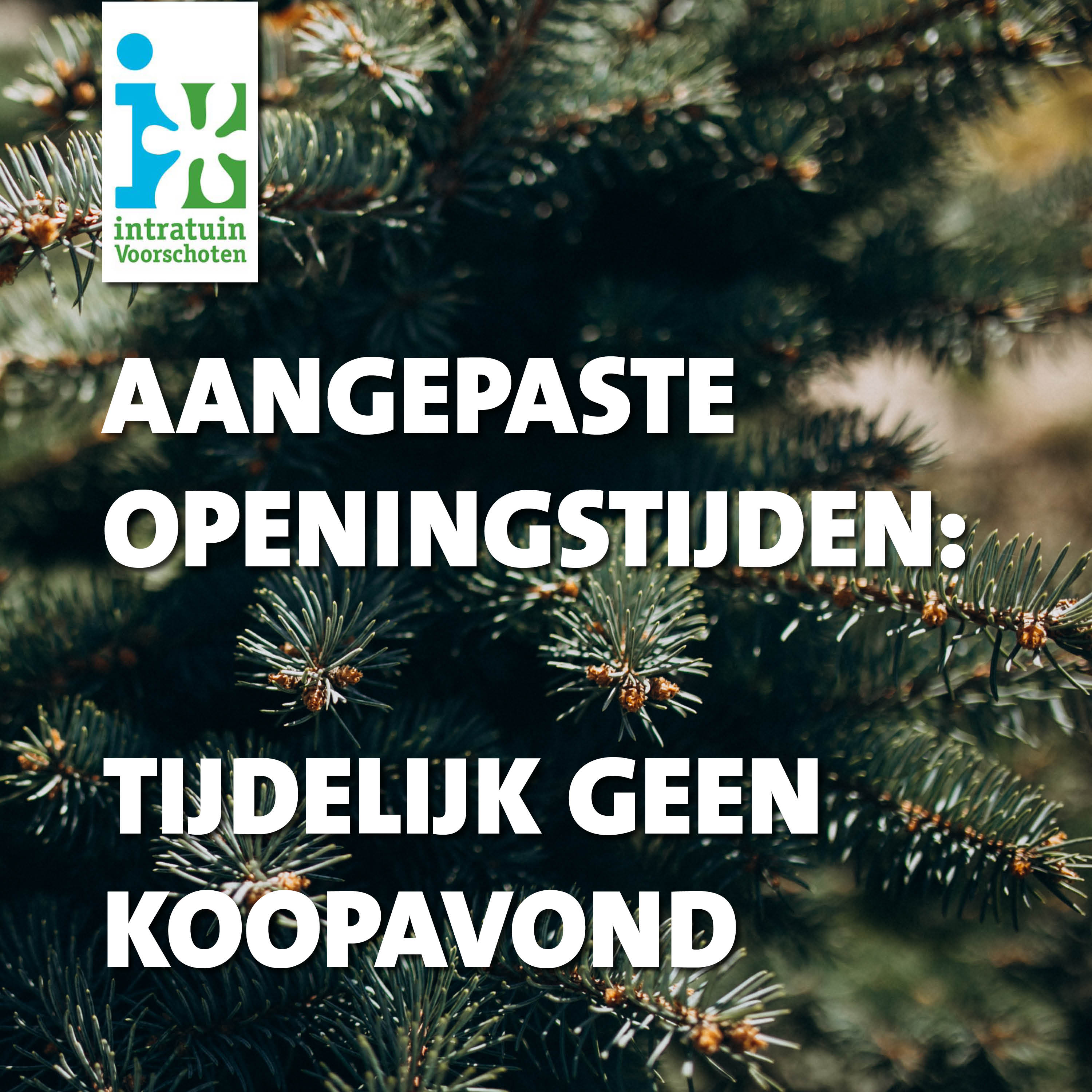 Aangepaste openingstijden i.v.m. landelijke coronamaatregelen