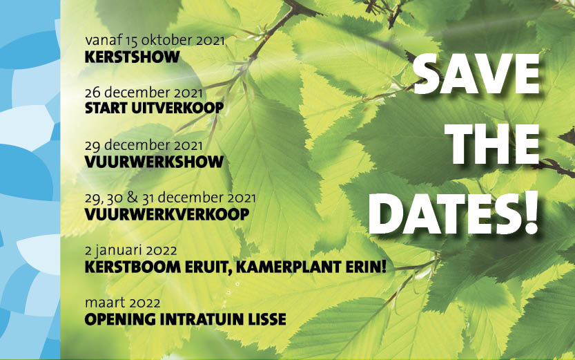 Save the Dates!