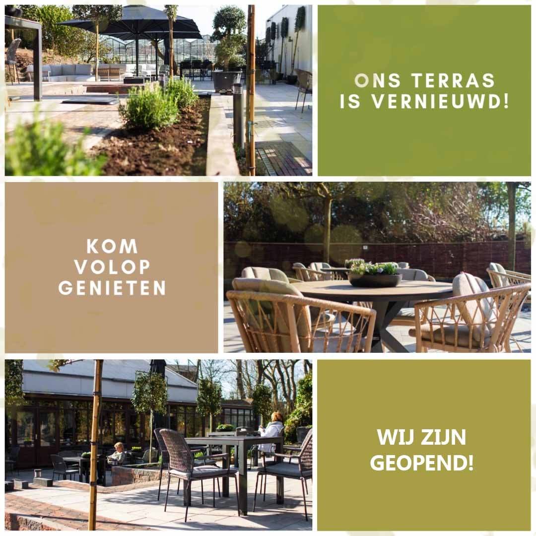VERNIEUWD & UITGEBREID TERRAS
