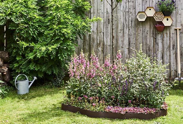 Beet im Garten